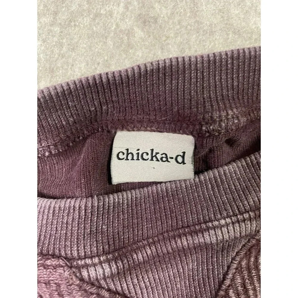 The Lyne Chicka-D Texas Agricultural and Mechanical Cropped Boxy Sweatshirt SZ M - Picture 7 of 16